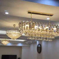 لوستر تمام کریستال نئو کلاسیک
