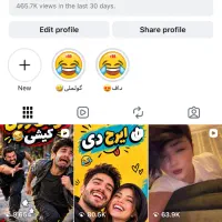 پیج اینستاگرام 70k