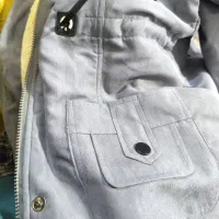 کاپشن خزدار گرم دخترانه سایز ۲ جنس عالی رامهرمز