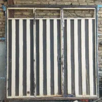 درب حیاطی سه لنگه دسته دوم