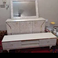 میز تلویزیون tv باجاکفشی اینه طرح کنسول نونو