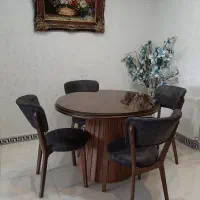ناهار خوری چهار نفرە چوب گردو