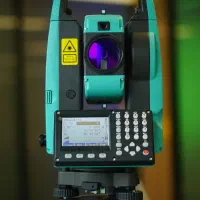 دوربین نقشه برداری توتال استیشن با منوی لایکا