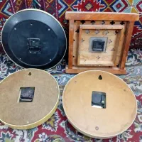 حراج ۴ عدد ساعت دیواری ژاپنی قدیمی عتیقه سالم|حراج|اصفهان, شیخ اشراق|دیوار