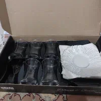 ست نعلبکی و استکان کمر باریک|ظروف سرو و پذیرایی|تهران, قیام|دیوار