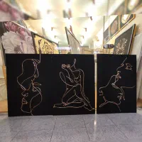 تابلوی سبک لاین آرت سه لت