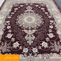 فرش 9 متری زرشکی نو