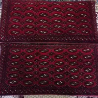 دوجفت پشتی دستباف و باربر موتور(خورجین) دستباف