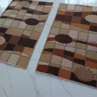 دو عدد گلیم کرم نسکافه ای سالم