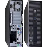 کامپیوتر مینی کیس HP به همراه مانیتور 24 اینچ لنوو