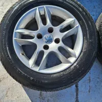 رینگ پنج پر دوبل با لاستیک 205|قطعات یدکی و لوازم جانبی|قزوین, |دیوار