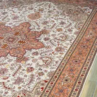 فرش ۶ متری طرح هریس ۵۰ رج زمینه کرم|فرش|تهران, سلسبیل شمالی|دیوار