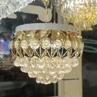 لوستر های کریستالی جدید زیر قیمت بازار|لوستر و چراغ آویز|اهر, |دیوار