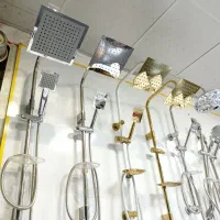علم دوش۲حالته استیل اصل کابین ضدآب زیرفی بشرط جدید|لوازم حمام|مشهد, طلاب|دیوار