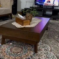 جلومبلی تمام چوب آبنوس|مبلمان خانگی و میز عسلی|کرج, شهرک ولیعصر|دیوار