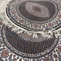 فرش دایره ۱ متری مدل ماهی ۷۰۰ شانه