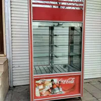 یخچال ایستاده ویترینی چهار درب ۱۲۰ سانتی بادی