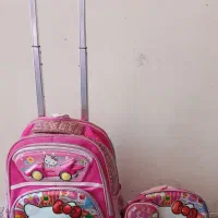 کیف  ۳تکه مدرسه چرخ دار  خارجی کلاس ۳ و۴