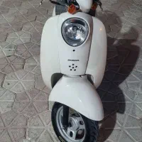 متور پاکشتی هوندا اسکوپی رنگ فابریک