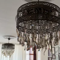 لوستر|لوستر و چراغ آویز|قزوین, |دیوار