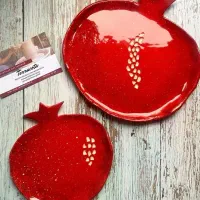 ظروف پذیرایی با طرح انار