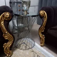 میز عسلی سه تایی فلزی|مبلمان خانگی و میز عسلی|قزوین, |دیوار