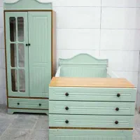 تختکمدنوزادکودک.مدل لیندا