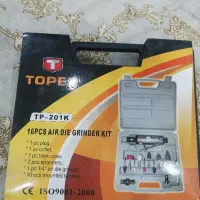 کیت فرز انگشتی تاپکس به همراه درجه باد شریدر