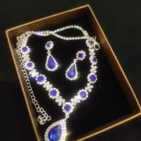 نیمست بدلی نقره نیست گردنبند وگوشواره|بدلیجات|تهران, ستارخان|دیوار