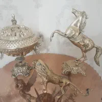 اسب ،شیر واجیل خوری تمام برنج|مجسمه، تندیس، ماکت|پاکدشت, شهرک امام رضا|دیوار