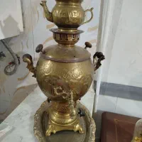 سماور برنجی قدیمی|سماور، چایساز، قهوهساز|فردیس, شهرک ناز|دیوار