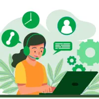 خانم آشنا با امور اینترنتی و کامپیوتری