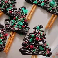 درخت کریسمس شکلات‌ مناسب مهمونی تولد هدیه