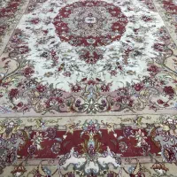 (فرش فرزین)جفت ۹ متری خطیبی۴۰ رج (کف قیمت) نخ پشم|فرش|تبریز, |دیوار