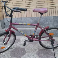 دوچرخه خوش رنگ سایز ۲۰ آساک سند دار