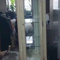 گنجه و بوفه ظرف ۳ طبقه پشت آینه