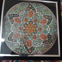 فروش ظرف سفالی میناکاری محصول لاله جین همدان