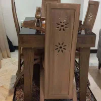 مبل راحتی هفت نفره ومیز ناهارخوری چهار نفره|مبلمان خانگی و میز عسلی|تهران, شهرک نفت|دیوار
