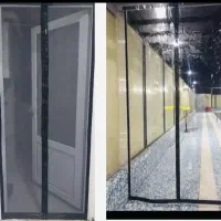 تولیدکننده پرده مغناطیسی طلقی توری فایبر گلاس