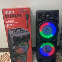 اسپیکر قدرتمند ZQS8210میکروفن دار+رقص نور|صوتی و تصویری|دزفول, |دیوار