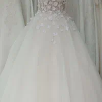 لباس عروس عقد،اروپایی دست دوز،مدل ماهی گول تکین|لباس|ارومیه, |دیوار