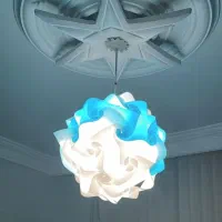 لوستر دورنگ پازلی اتاق کودک