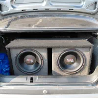 سیستم صوتی ماشین ساب با باکس دوبل