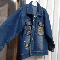 چند عددکت جین و کاپشن و سویشرت و شلوارجین|لباس|خوی, |دیوار