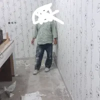 رنگ کاری، نقاشی و کاغذ دیواری|خدمات پیشه و مهارت|قم, پردیسان|دیوار