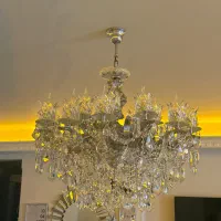 لوستر کریستالی ۱۵شاخه و ۹ شاخه دوبل