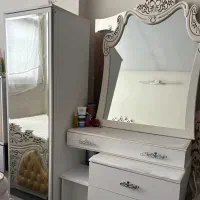 تخت باتشک و کمدو میز آرایش