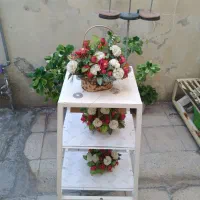 چهار پایه آهنی و جا کولری