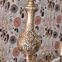 لوستر۸شاخه۱۶ شعله بزرگ بادو سرایی نمایشگاهکارمندان|لوستر و چراغ آویز|کرمانشاه, |دیوار