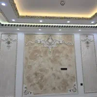 نقاشی ساختمان وپتینه گچبری پیش ساخته